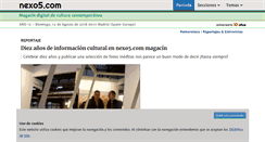 Desktop Screenshot of nexo5.com